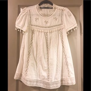 Elegant Anthropologie Lace Top